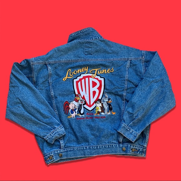 Warner Bros. Other - Vintage Looney Tunes Denim Jacket